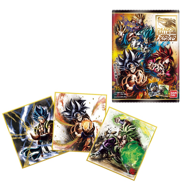 ドラゴンボール色紙ART　RAGING